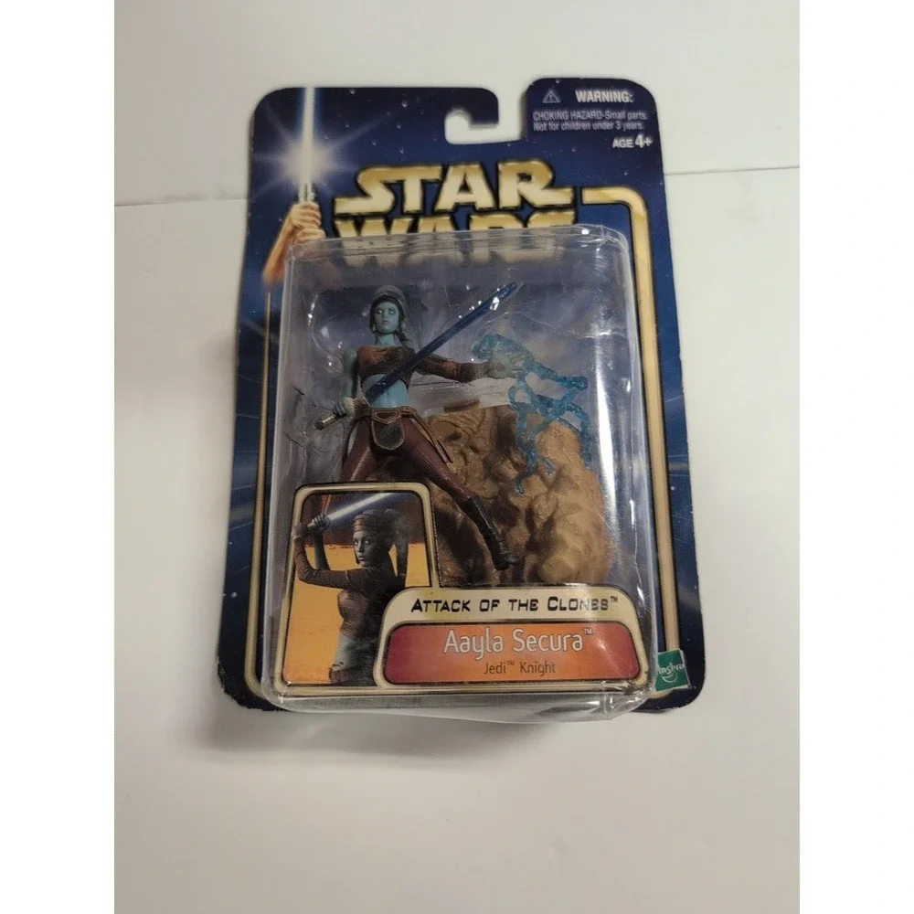 Aayla Secura Action Figure Star Wars Attack of the Clones ‎ Hasbro NEW